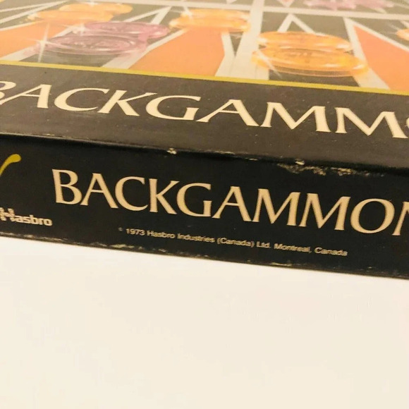 Vintage 1973 World of Family Fun Backgammon Hasbro - Picture 14 of 15